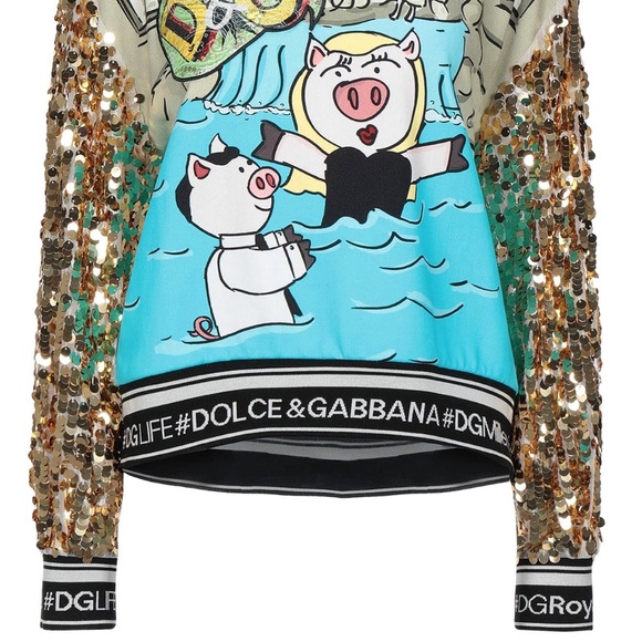 Authentic Dolce & Gabbana sweat shirt 1500$ retail price - Picture 3 of 7